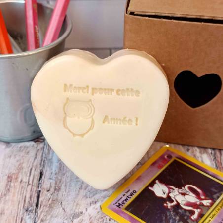 Savon "Merci pour cette année !" – Cadeau Maîtresse, Maître et ATSEM
