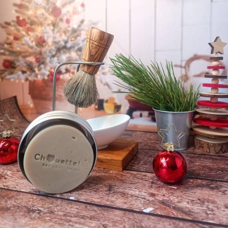 coffret de rasage artisanal