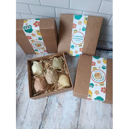 Le coffret de 5 chouettes