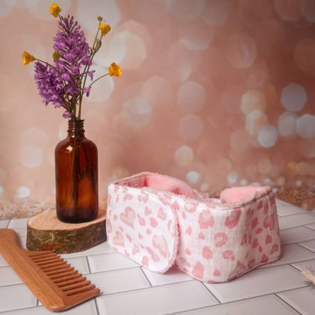Coffret soin visage – bandeau & savon cœur | Chouette des Savonnettes