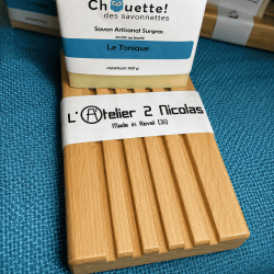 Porte-Savon en Bois Made in Occitanie | Fabrication Artisanale