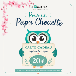 Carte Cadeau Chouette des savonnettes | Offrir des savons