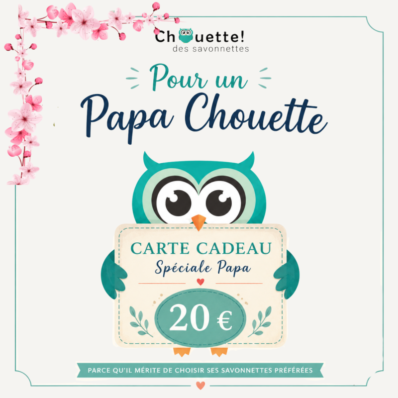 Carte Cadeau Chouette des savonnettes | Offrir des savons
