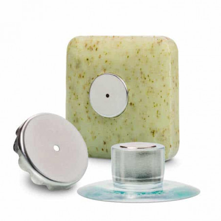 porte-savon ZD zéro déchet minimaliste aimanté ventouse