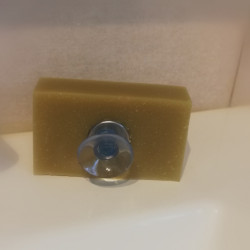 porte-savon ZD zéro déchet minimaliste aimanté ventouse