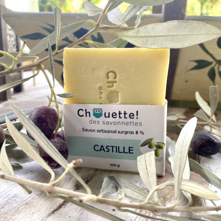 savon castille artisanal olive peau fragile atopique sensible bébé