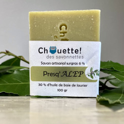 savon saponification à froid alep presqu'Alep huile de baie de laurier